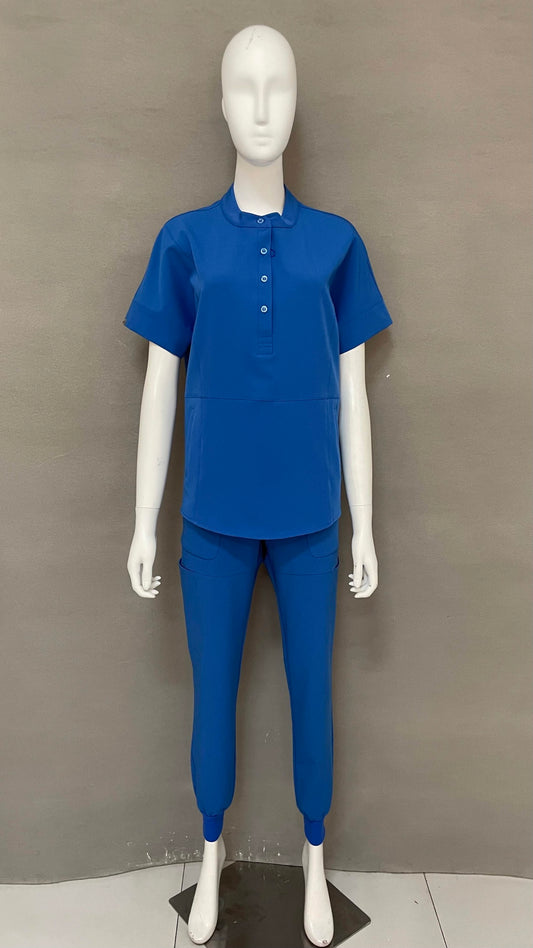 Women's Royal Blue Uniform Set