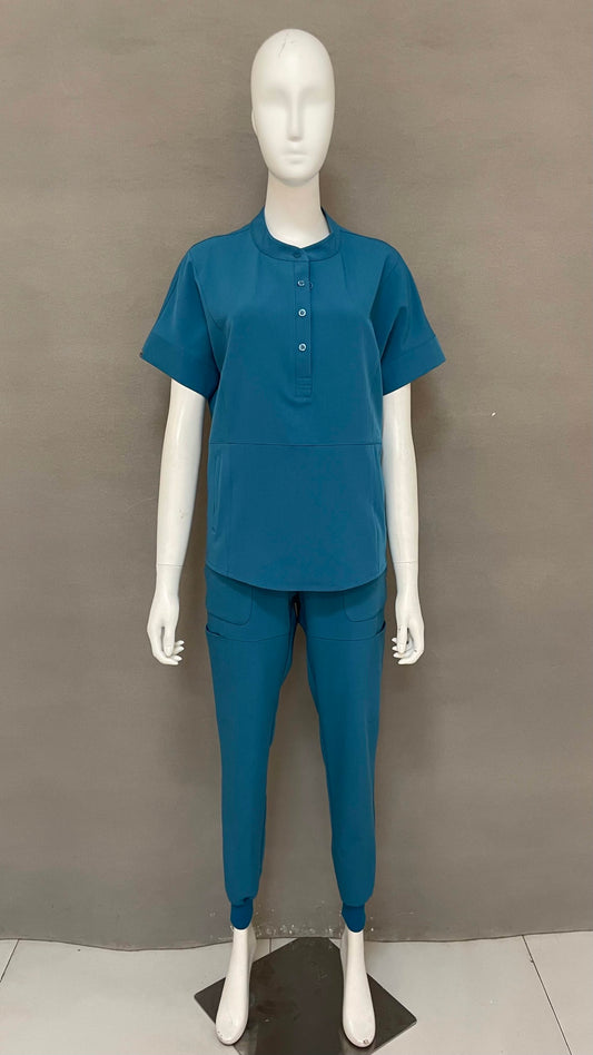 Women's Ceil Blue Uniform Set