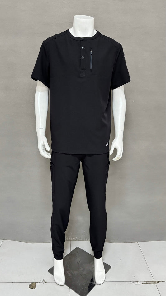 Men's Black Uniform Set